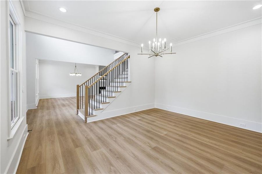 Spacious, unfurnished interior of a new home in , Monroe (Image 52).