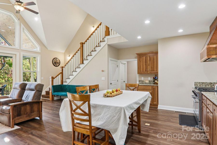 Furnished interior view inside a new home in , Hendersonville (Image 11).
