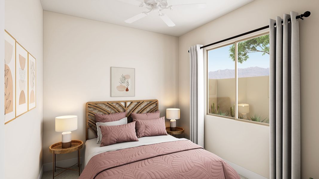 Furnished interior view inside a new home in Soleo, San Tan Valley (Image 17).