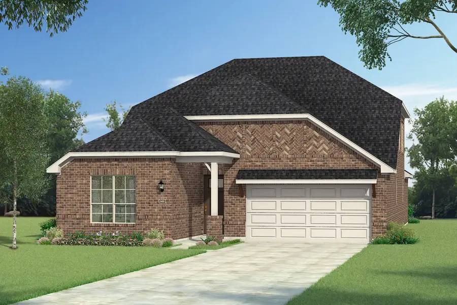 The Jasmine - Hill Country 2 Elevation