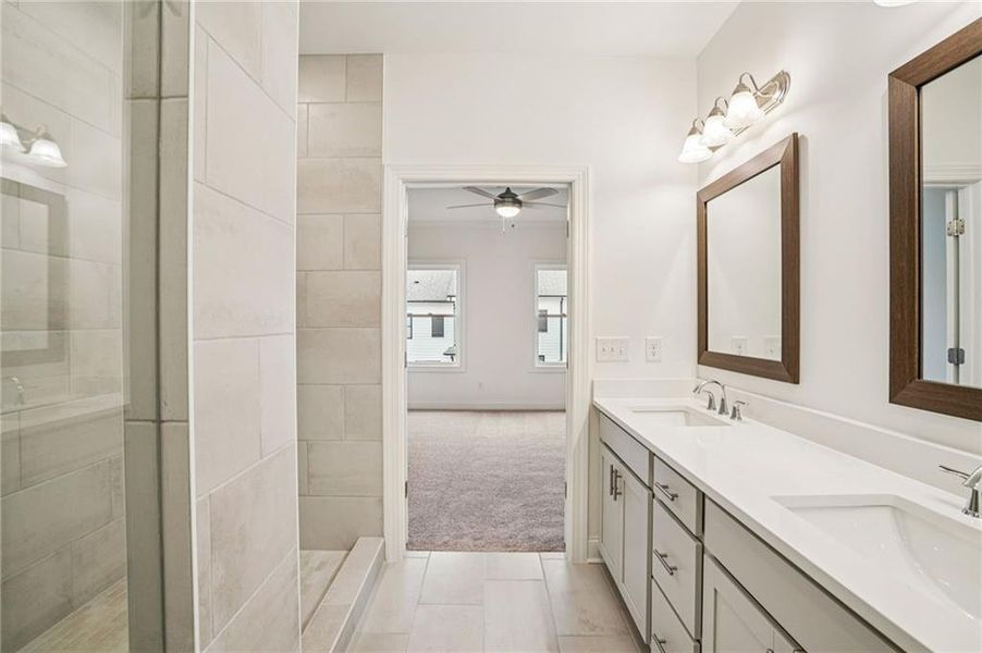 Furnished interior view inside a new home in Millcroft Townhomes, Buford (Image 7).