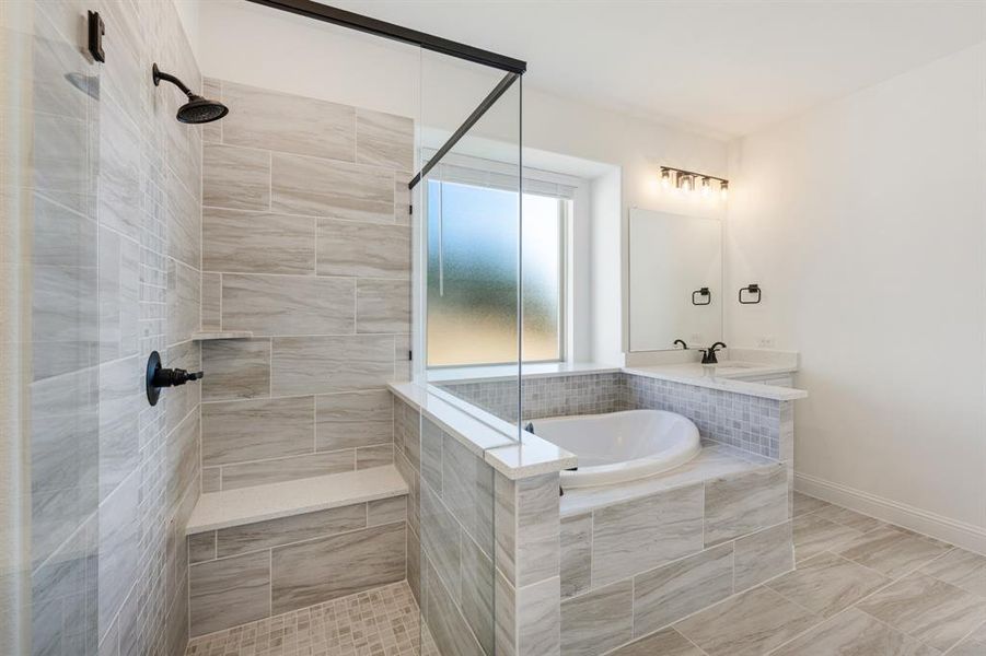 Furnished interior view inside a new home in Triple Diamond Ranch, Mansfield (Image 7).