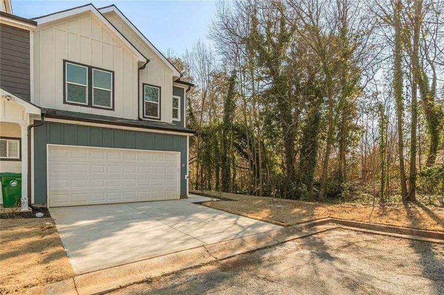 Front exterior of a new home in , Stone Mountain, GA, highlighting curb appeal (Image 27). Front exterior of a new home in , Stone Mountain, GA, highlighting curb appeal (Image 27).