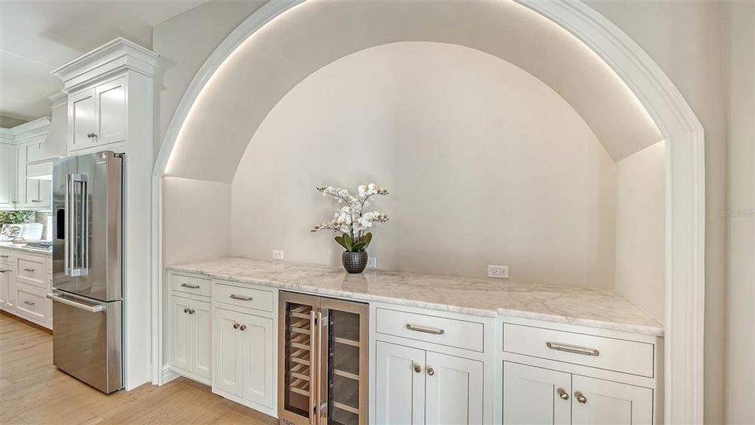 Furnished interior view inside a new home in , Sarasota (Image 43).