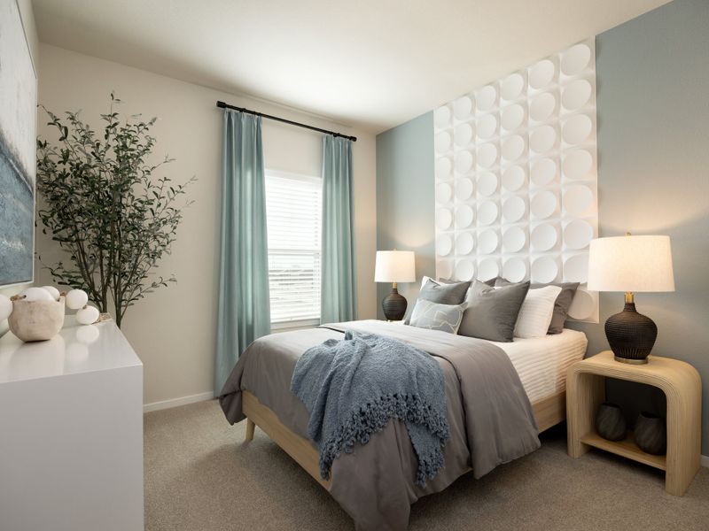 Furnished interior view inside a new home in Parkway Commons - City Series, Missouri City (Image 12).