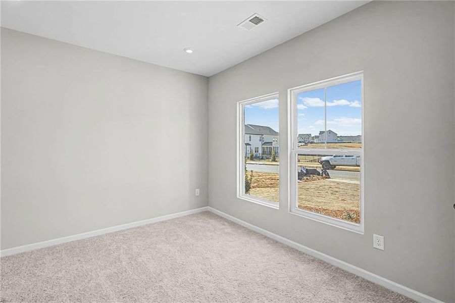 Spacious, unfurnished interior of a new home in Twin Lakes, Hoschton (Image 19). Spacious, unfurnished interior of a new home in Twin Lakes, Hoschton (Image 19).