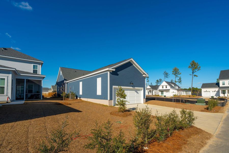 Exterior details and patio area of a home in Nexton, Summerville (Image 4).