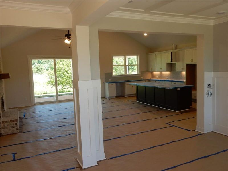 In-progress construction of a new home in , Demorest, GA (Image 13).