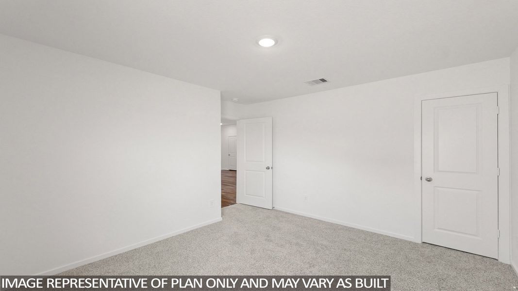 Spacious, unfurnished interior of a new home in New Waverly Station, New Waverly (Image 19).