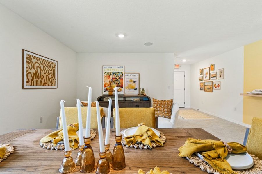 Representative furnished interior of a home built from the King by Holiday Builders in Poinciana, Poinciana (Image 11).