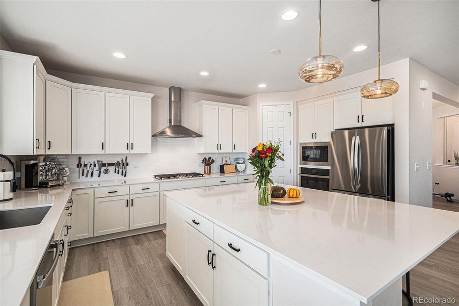 A true chef's kitchen