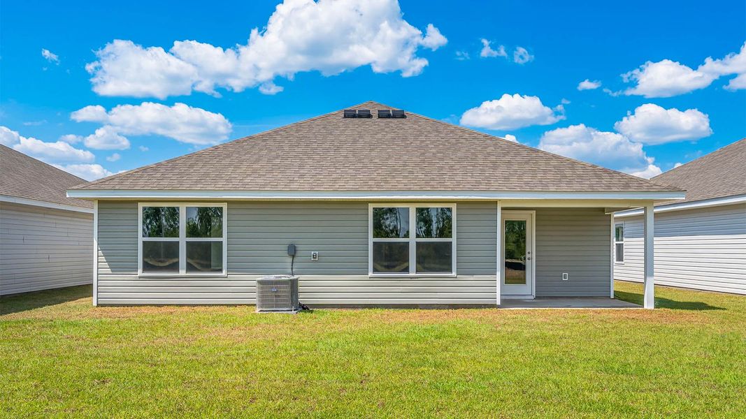 Representative exterior details of a home built from the The Cali by D.R. Horton in Morningside, Panama City (Image 22). Representative exterior details of a home built from the The Cali by D.R. Horton in Morningside, Panama City (Image 22).