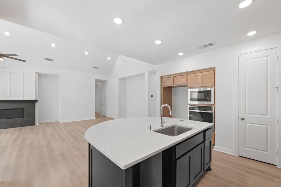 Furnished interior view inside a new home in ARTAVIA: 50ft. lots, Conroe (Image 8). Furnished interior view inside a new home in ARTAVIA: 50ft. lots, Conroe (Image 8).