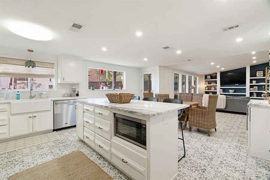 Furnished interior view inside a new home in , Paris (Image 7).