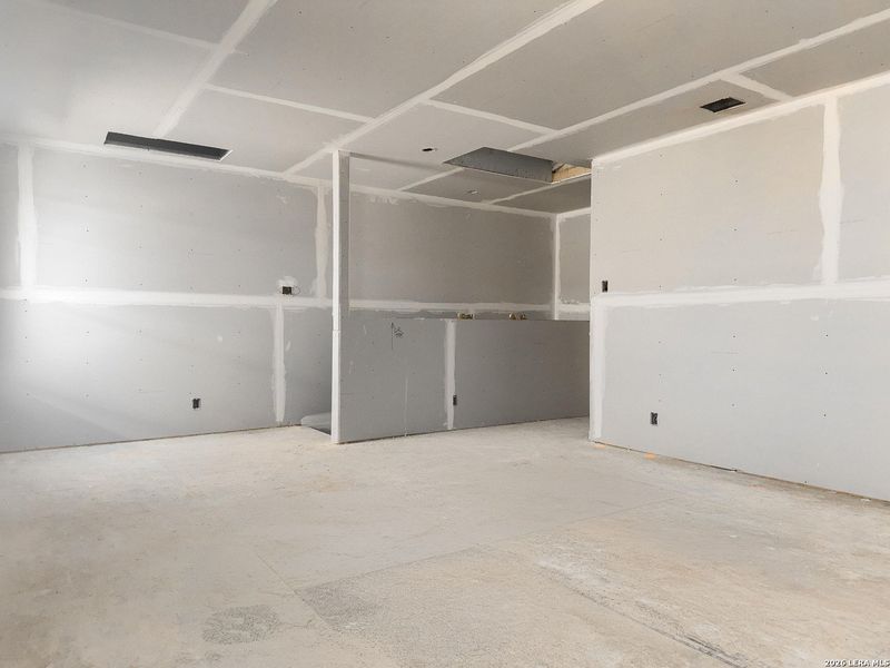 In-progress construction of a new home in Cordova Trails, Seguin, TX (Image 22).