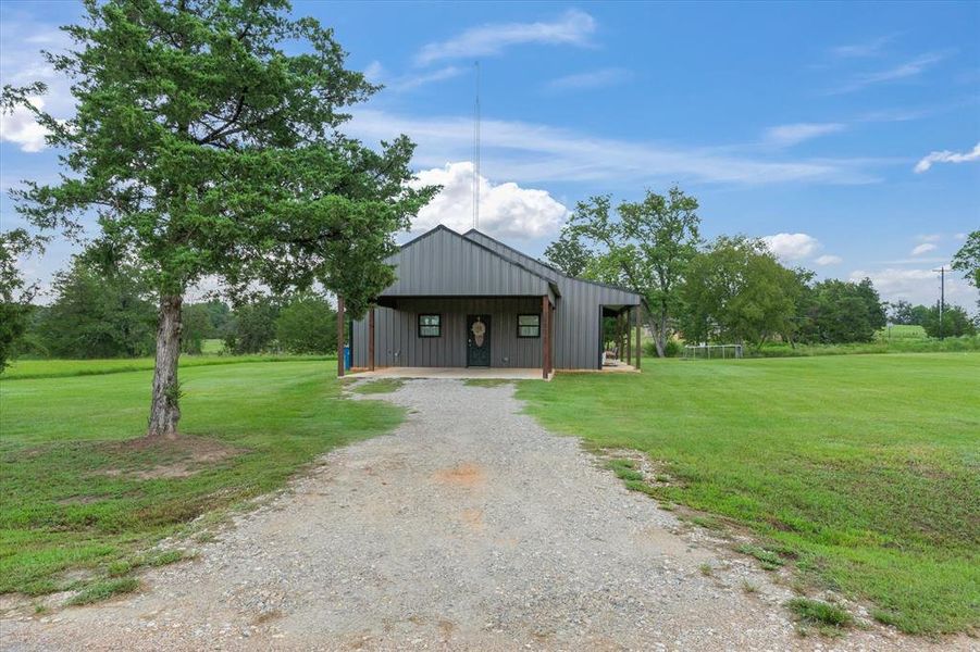 Front exterior of a new home in , Ben Wheeler, TX, highlighting curb appeal (Image 19).