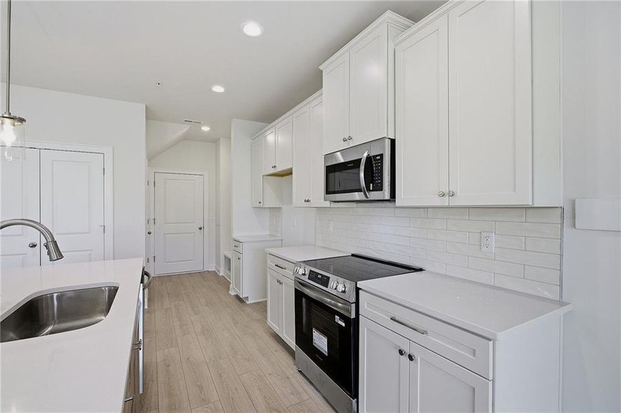 Furnished interior view inside a new home in , Marietta (Image 10).