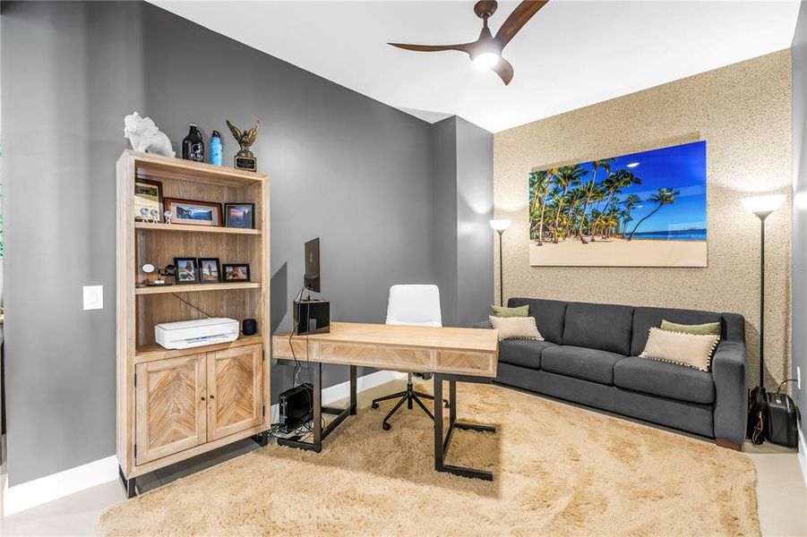 Furnished interior view inside a new home in Saltaire, St. Petersburg (Image 9).