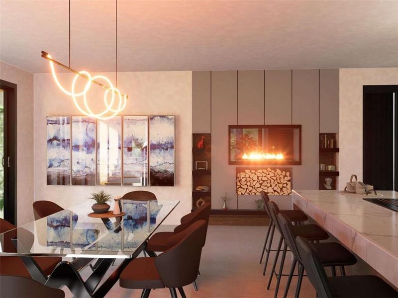 Furnished interior view inside a new home in , Ellijay (Image 3). Furnished interior view inside a new home in , Ellijay (Image 3).