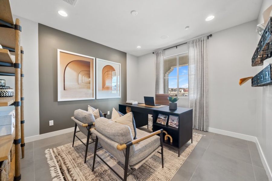 Furnished interior view inside a new home in Parkside, Avondale (Image 22).