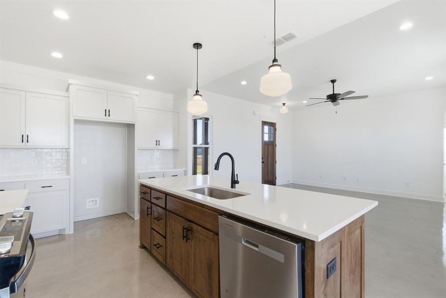 Furnished interior view inside a new home in , Cresson (Image 8). Furnished interior view inside a new home in , Cresson (Image 8).
