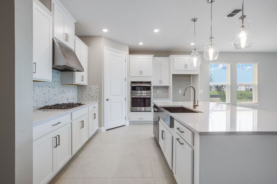 Furnished interior view inside a new home in Indigo Creek, Apollo Beach (Image 5).