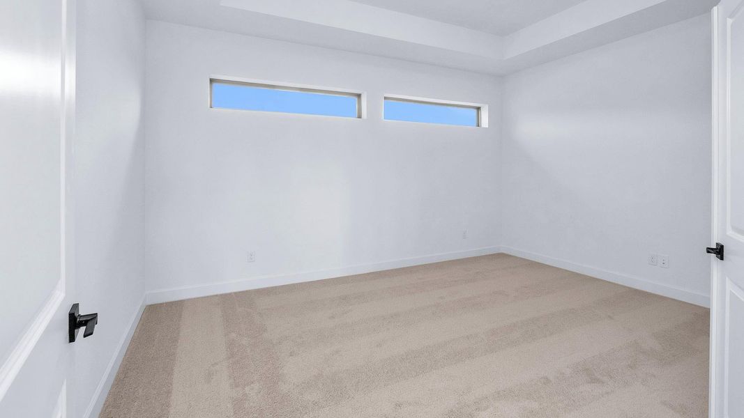 Spacious, unfurnished interior of a new home in Briarley 60', Montgomery (Image 11).