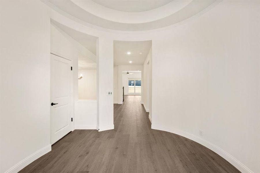 Spacious, unfurnished interior of a new home in Union Park Classic 55, Little Elm (Image 27).