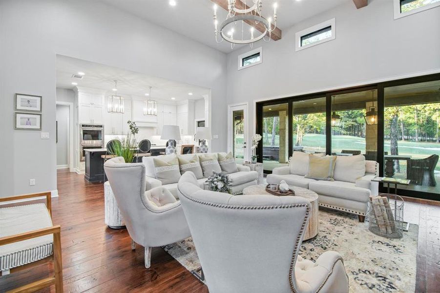 Furnished interior view inside a new home in , Bullard (Image 11).