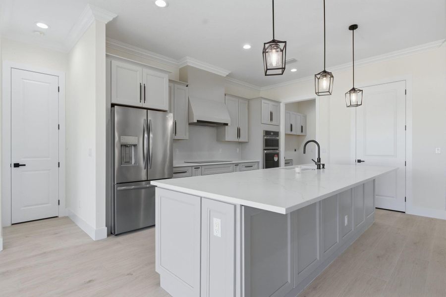 Furnished interior view inside a new home in , Fort Pierce (Image 10).