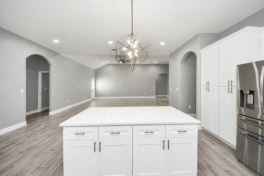 Furnished interior view inside a new home in , Houston (Image 7). Furnished interior view inside a new home in , Houston (Image 7).