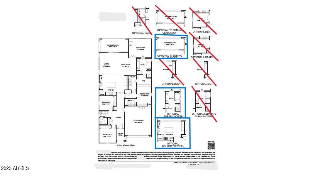 Talinn Tapatio Floorplan