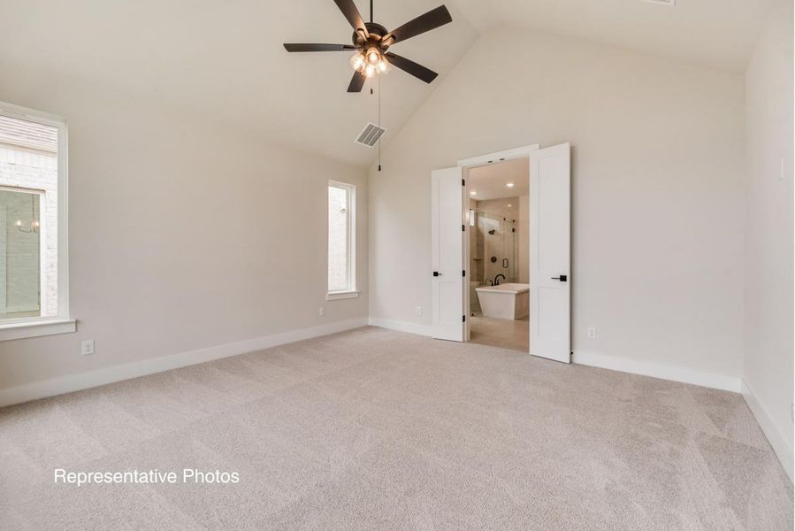 Representative unfurnished interior of a home built from the Grandview by Grand Homes in Grand Estates of Anna, Anna (Image 18).