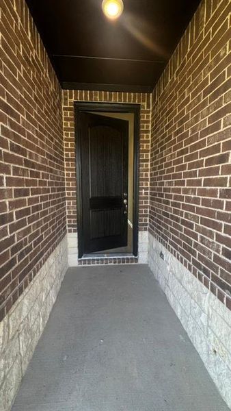 Exterior details and patio area of a home in Liberty Pointe, Gainesville (Image 4). Exterior details and patio area of a home in Liberty Pointe, Gainesville (Image 4).