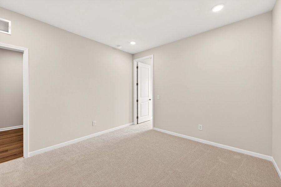 Spacious, unfurnished interior of a new home in Amplitude, Charlotte (Image 24). Spacious, unfurnished interior of a new home in Amplitude, Charlotte (Image 24).