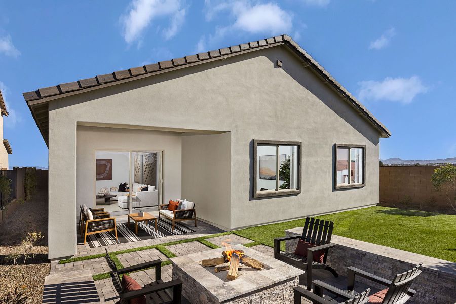 Representative exterior photo of a completed home built from the Cobalt by Mattamy Homes in Tyler Ranch, Buckeye, AZ (Image 21).