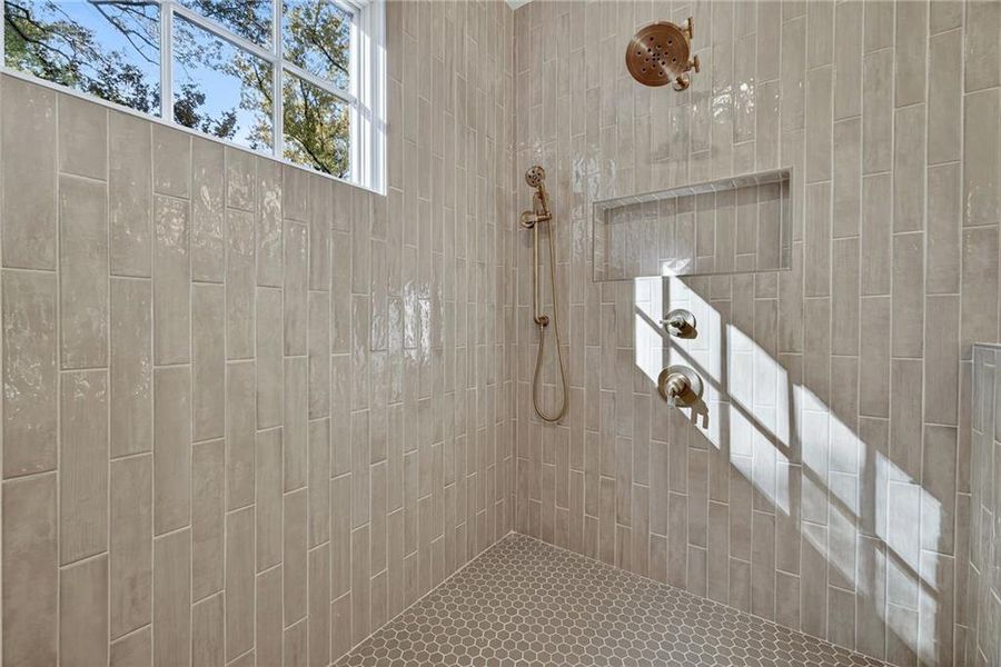 Close-up of interior finishes inside a home in , Atlanta (Image 21).