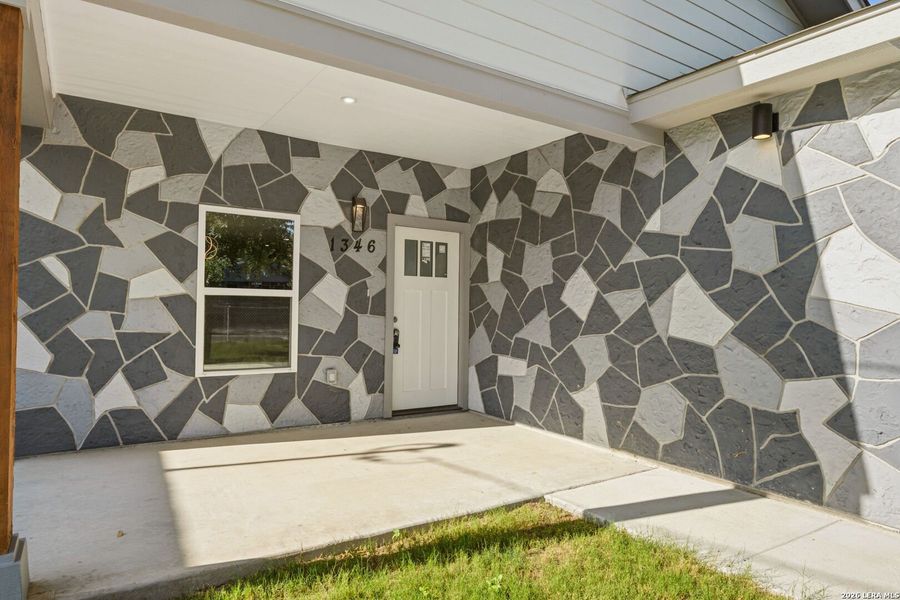 Exterior details and patio area of a home in , San Antonio (Image 16). Exterior details and patio area of a home in , San Antonio (Image 16).
