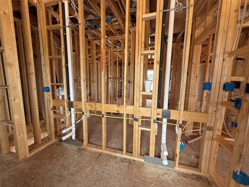 In-progress construction of a new home in The Cottages at La Cima, San Marcos, TX (Image 16). In-progress construction of a new home in The Cottages at La Cima, San Marcos, TX (Image 16).