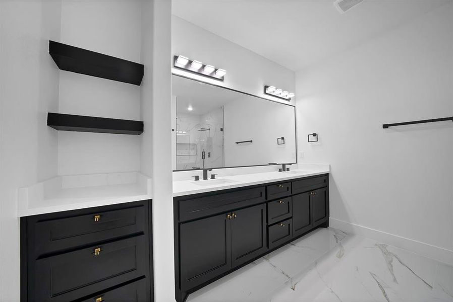 Furnished interior view inside a new home in , Fort Worth (Image 15). Furnished interior view inside a new home in , Fort Worth (Image 15).