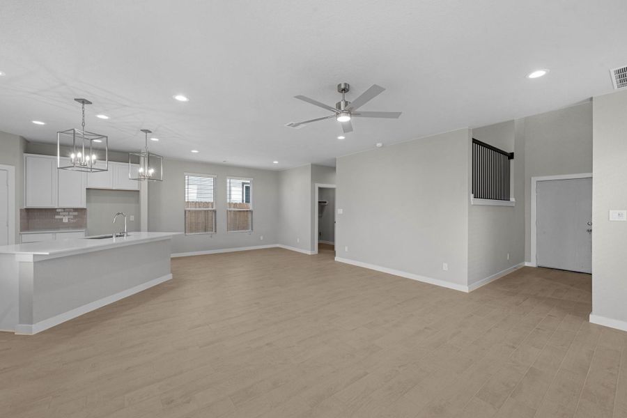Spacious, unfurnished interior of a new home in , Houston (Image 15). Spacious, unfurnished interior of a new home in , Houston (Image 15).