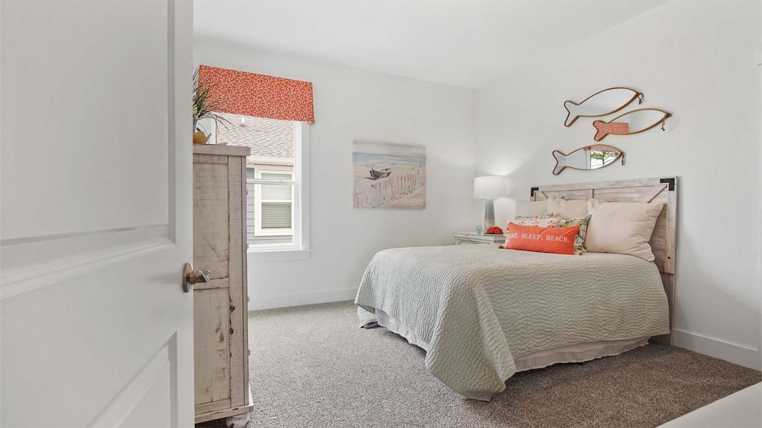 Furnished interior view inside a new home in Breakfast Point East Phase I, Panama City Beach (Image 25).