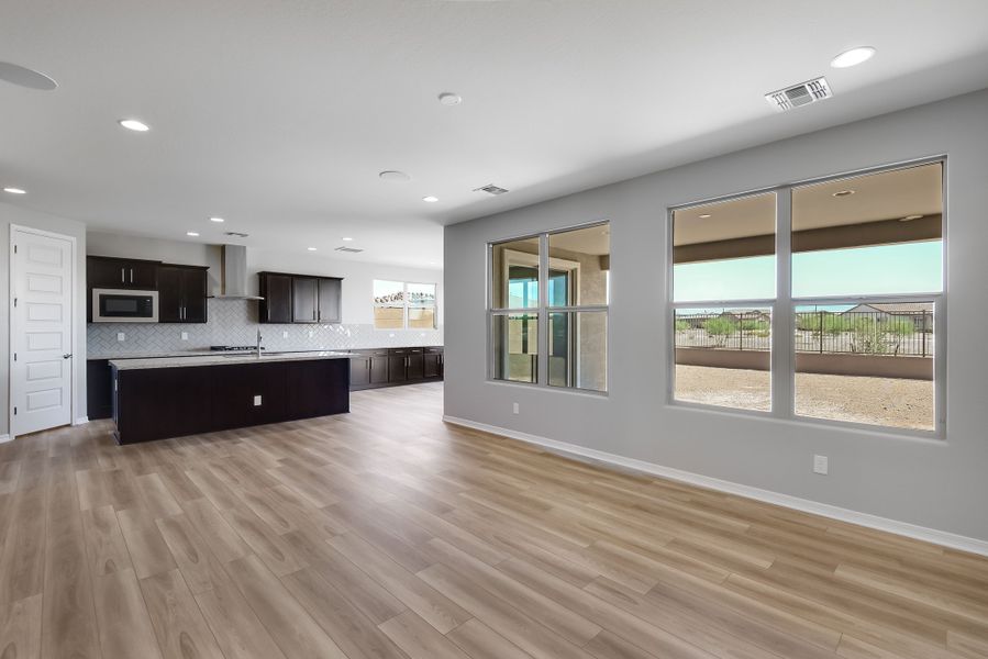 Representative unfurnished interior of a home built from the Yellowstone by Taylor Morrison in Artisan at Asante Passage Collection, Surprise (Image 20). Representative unfurnished interior of a home built from the Yellowstone by Taylor Morrison in Artisan at Asante Passage Collection, Surprise (Image 20).