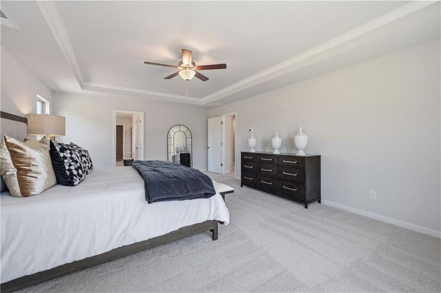 Furnished interior view inside a new home in Brighton, Locust Grove (Image 18).