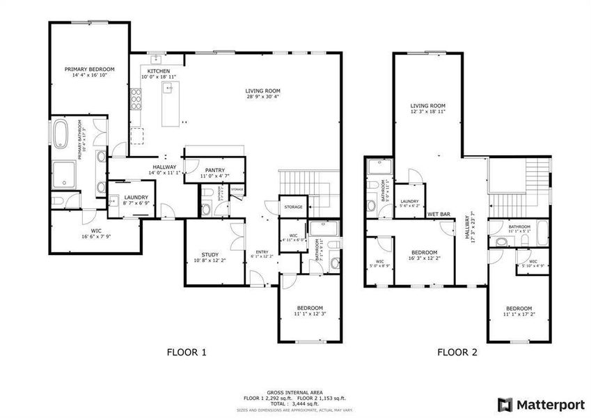 2D floor plan layout of this home in , Leander, TX (Image 4).