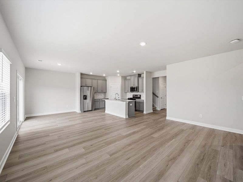 Spacious, unfurnished interior of a new home in The Farm at Wells Creek - Signature Collection, Gray Court (Image 12). Spacious, unfurnished interior of a new home in The Farm at Wells Creek - Signature Collection, Gray Court (Image 12).