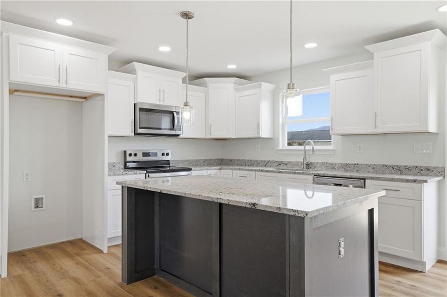 Furnished interior view inside a new home in , Eton (Image 6).