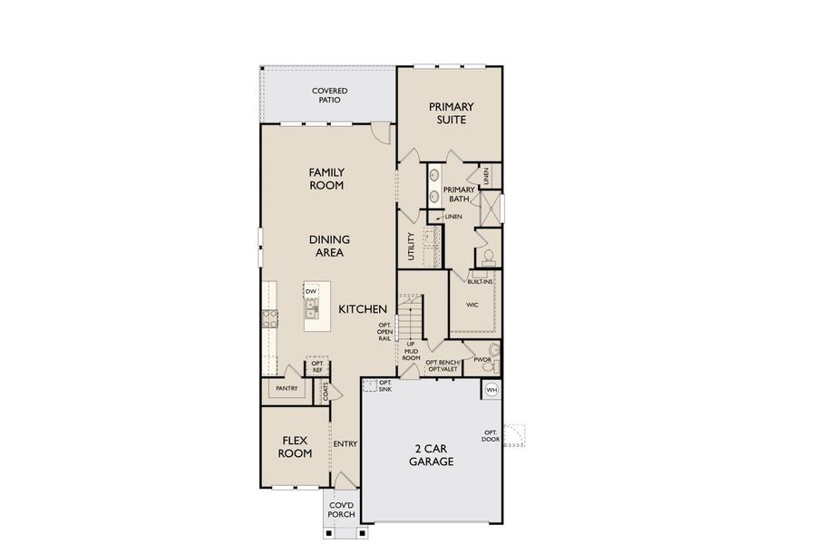 2D floor plan layout for the Georgia by Ashton Woods in Patterson Ranch, Georgetown, TX (Image 5). 2D floor plan layout for the Georgia by Ashton Woods in Patterson Ranch, Georgetown, TX (Image 5).
