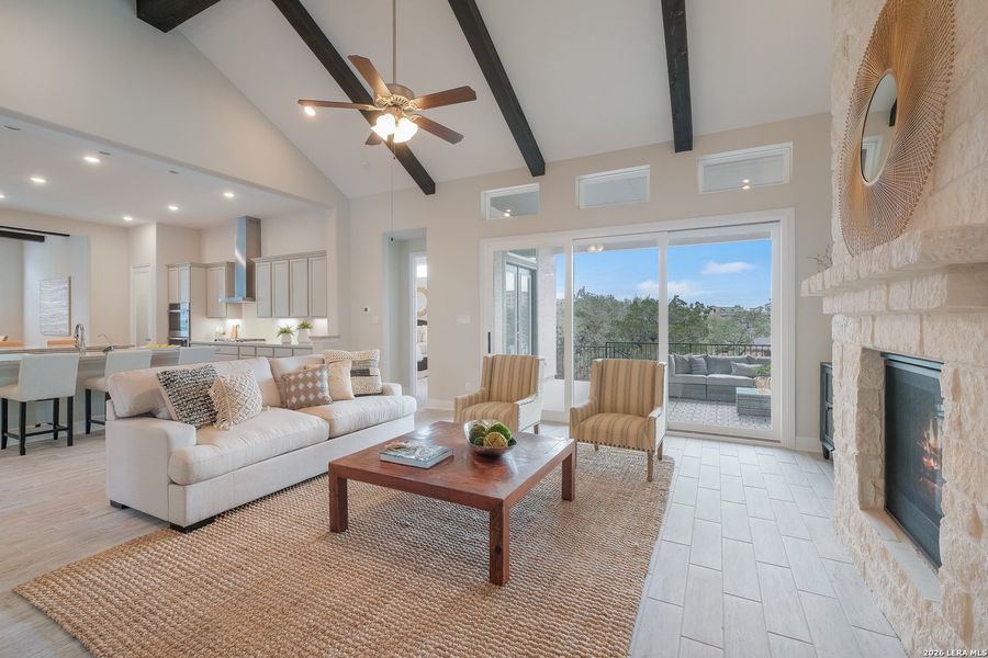 Furnished interior view inside a new home in , Castroville (Image 7). Furnished interior view inside a new home in , Castroville (Image 7).