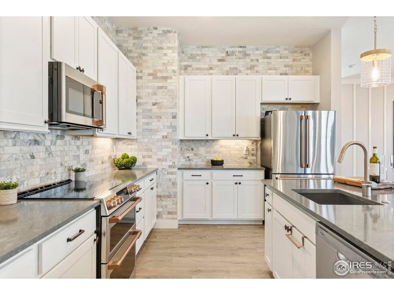 Furnished interior view inside a new home in , Erie (Image 7).